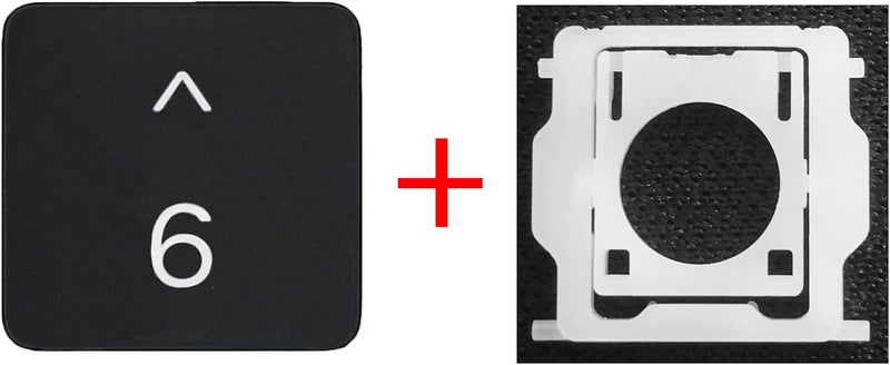 GRMTRV Replacement Individual Key Cap Hinge for MacBook Air 13'' 15'' M3 M4 A3113 A3114 A3240 A3241, 14'' 16'' Pro/Max M4 A3185 A3186 A3401 A3112 A3403 2024-2025 (6) - Image 4
